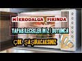 MİKRODALGA FIRINDA YAPABİLECEKLERİNİZİ DUYUNCA ÇOK ŞAŞIRACAKSINIZ !!