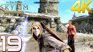Skyrim Anniversary Edition Gameplay Walkthrough part 19 The Jagged Crown [4K 60FPS PC] No Commentary