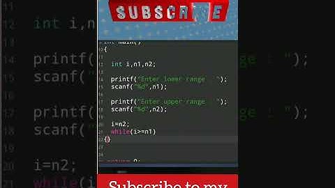 C program to print natural Number In Reverse order || C programming language || #shorts #harrybhai