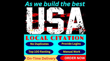 Local citations & directories Submission