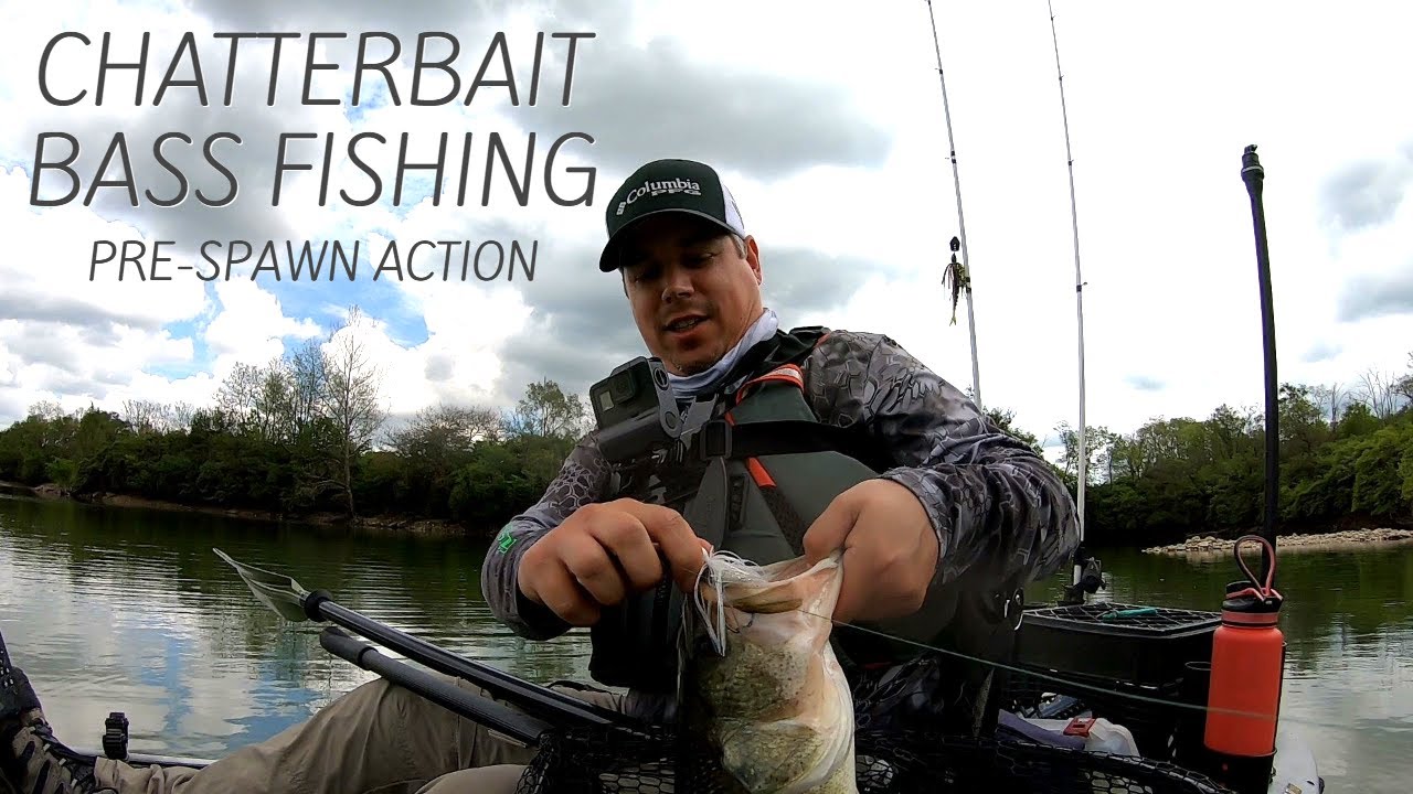 Kayak Bass Fishing in Southwest Ohio WE CAUGHT SO MANY ON THE CHATTERBAIT!!! YouTube