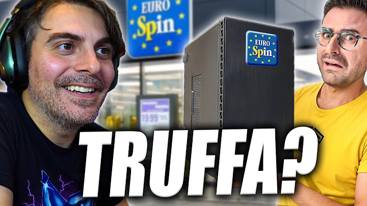 GIAMPYTEK HA COMPRATO UN PC GAMING DA EUROSPIN!