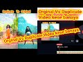 Orginal Vs Duplicate Video kese banaya | how to create Orginal Vs Duplicate Video |