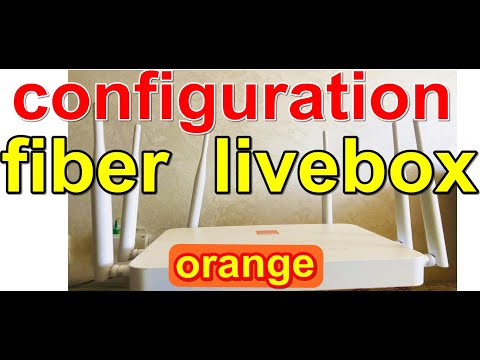 configuration routeur zte f680 livebox fiber orange