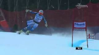 Bode Miller Finishes with a Crash in GS Инструктор в Mayrhofen Ischgl