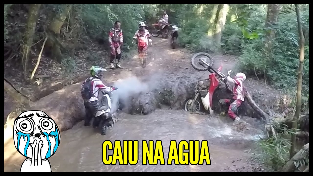 Trilha de Moto CRF 230 Subida do Palmito Tombos e Roiadas 