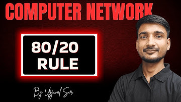 🔥80/20 Rule | Computer Network | G6 Batch | Ujjwal sir