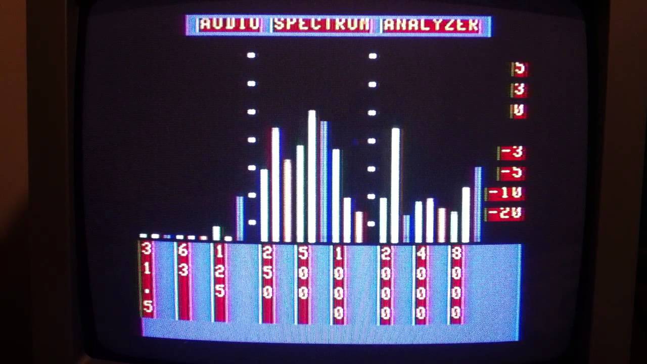 TRS80 Color Spectrum Analyzer YouTube