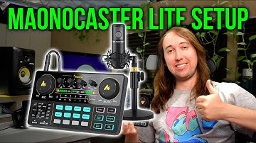 How to Set Up the Maonocaster Lite AU-AM200 For Podcasting on Mac