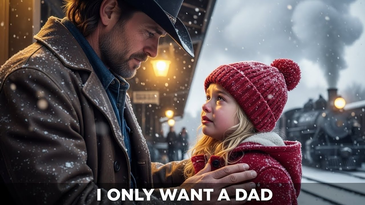 “I Only Want a Dad for Christmas” — A Little Girl’s Wish Changed a Silent Cowboy Forever