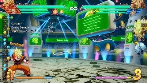 DBFZ SSj Goku - Sparking j.S loop reminder