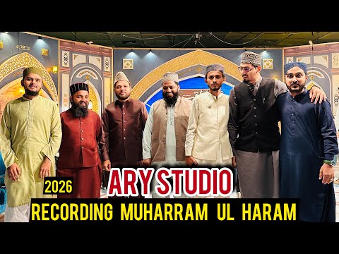 Travelling To Karachi Ary Studio For shoot Program Manqabat Dar Shan e Imam e Hussain a.s Sarkaar 