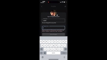 Can you change your username in character ai app?
