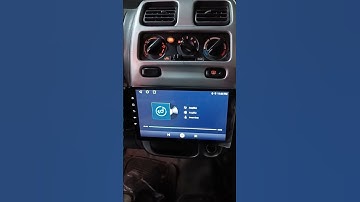 Old Wagon R Install Android System #android #androidplayer #wagonr #jaynandanautoelectricals #shorts