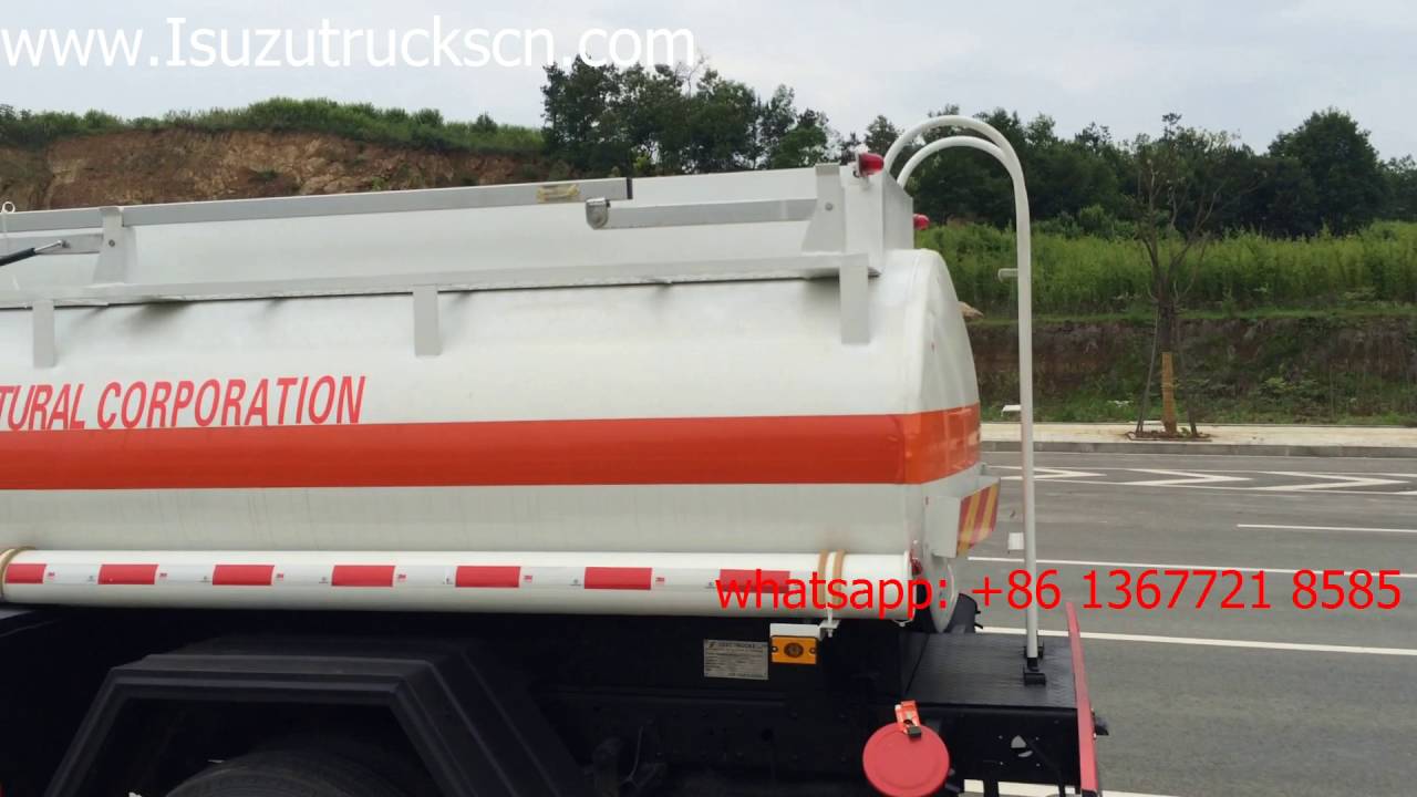 How to operation Fuel tank truck Isuzu? YouTube