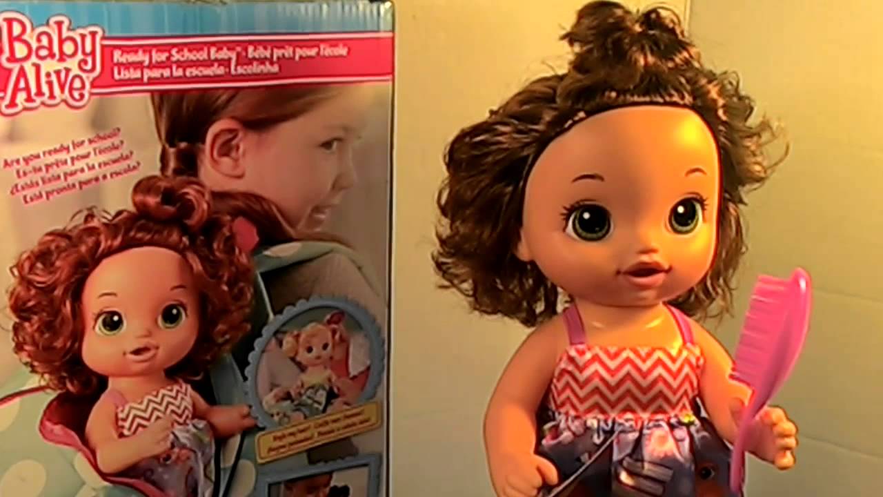 back to school baby alive