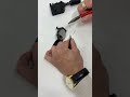 Adjusting links on a Fossil Watch