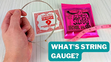 What is Guitar String Gauge? (Beginners Guide)