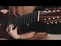 Beethoven - Symphony 7 (Allegretto) on 10 string guitar | Marina Krupkina