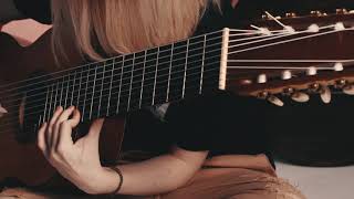 Beethoven  Symphony 7 (Allegretto) on 10 string guitar | Marina's Decacorde