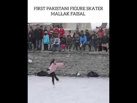 First Pakistani Figure Skater|amaizing