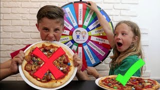 mystery wheel of pizza challenge cest nimporte quoi