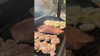 Santa Maria Grill from Costco 🤙 not bad 👌 👍 🔥 🥩 🍗 🧅 #costcofinds #santamariagrill