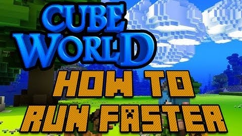 Cube World | How To Run Faster As a Ranger | Tutorial | Tip