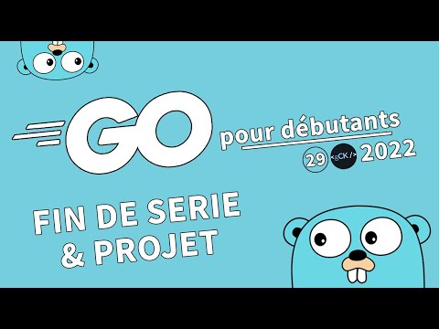 [29/29] Fin de série et annonce du projet | Tutoriel Français Golang pour débutants 2022