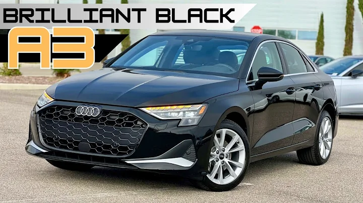 2025 Audi A3 Quattro In Brilliant Black Gets Fresh Looks and More Premium Feel