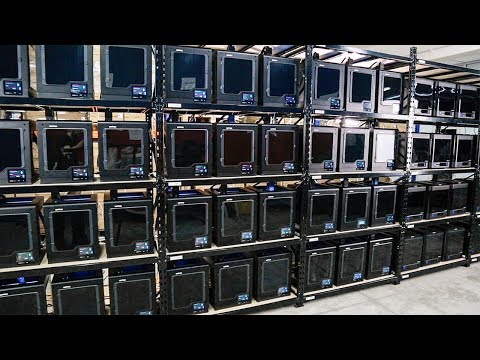 3D Printing Farm: Zortrax M200 Plus Used for Rapid Manufacturing