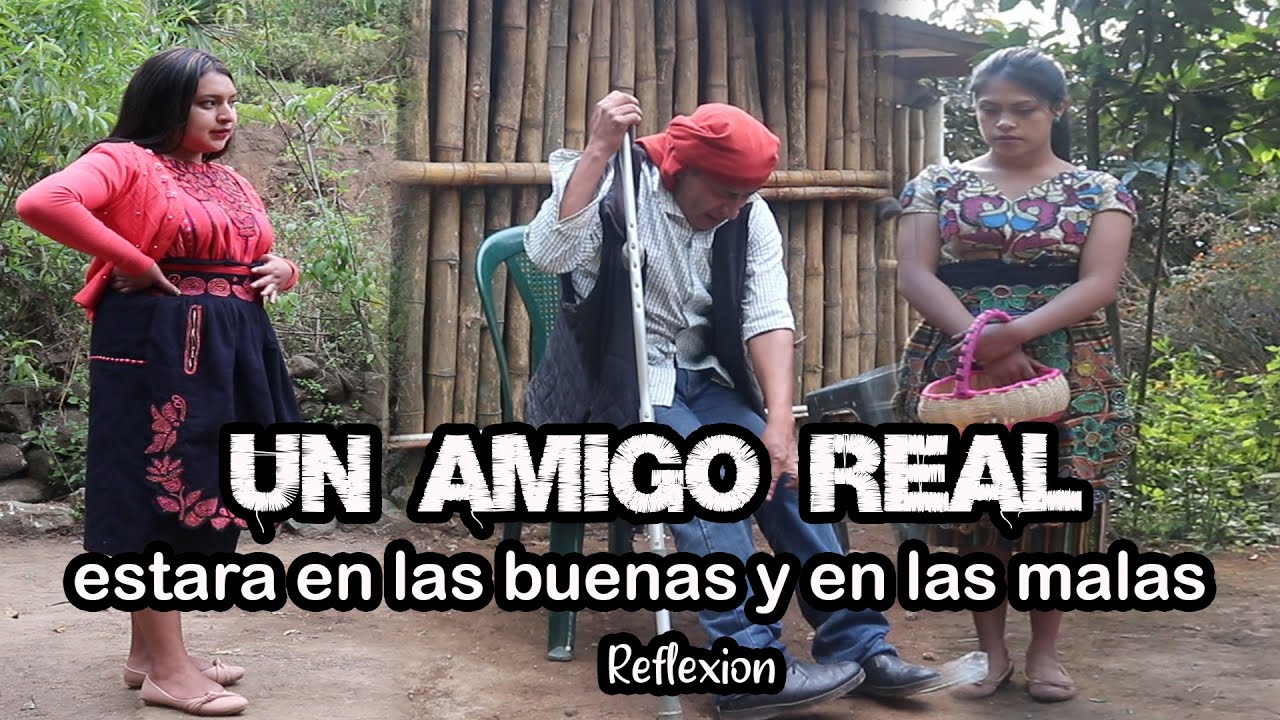 UN AMIGO REAL estará en las buenas y en las malas Reflexión