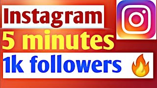 how to get 4k followers Intragram Free followers kise badhaye // 2021 screenshot 5