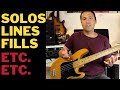 Bass Guitar Tutorial: The Minor Pentatonic Scale (Solo + Make Up Bass Lines!)