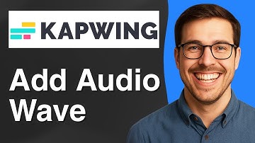 Hoe voeg je een audiogolf toe in Kapwing [2025 Easy Guide]