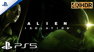 Alien Isolation: Nightmare Pacifist Deathless with Unpredictable Alien! | PS5 Walkthrough 4K 60fps