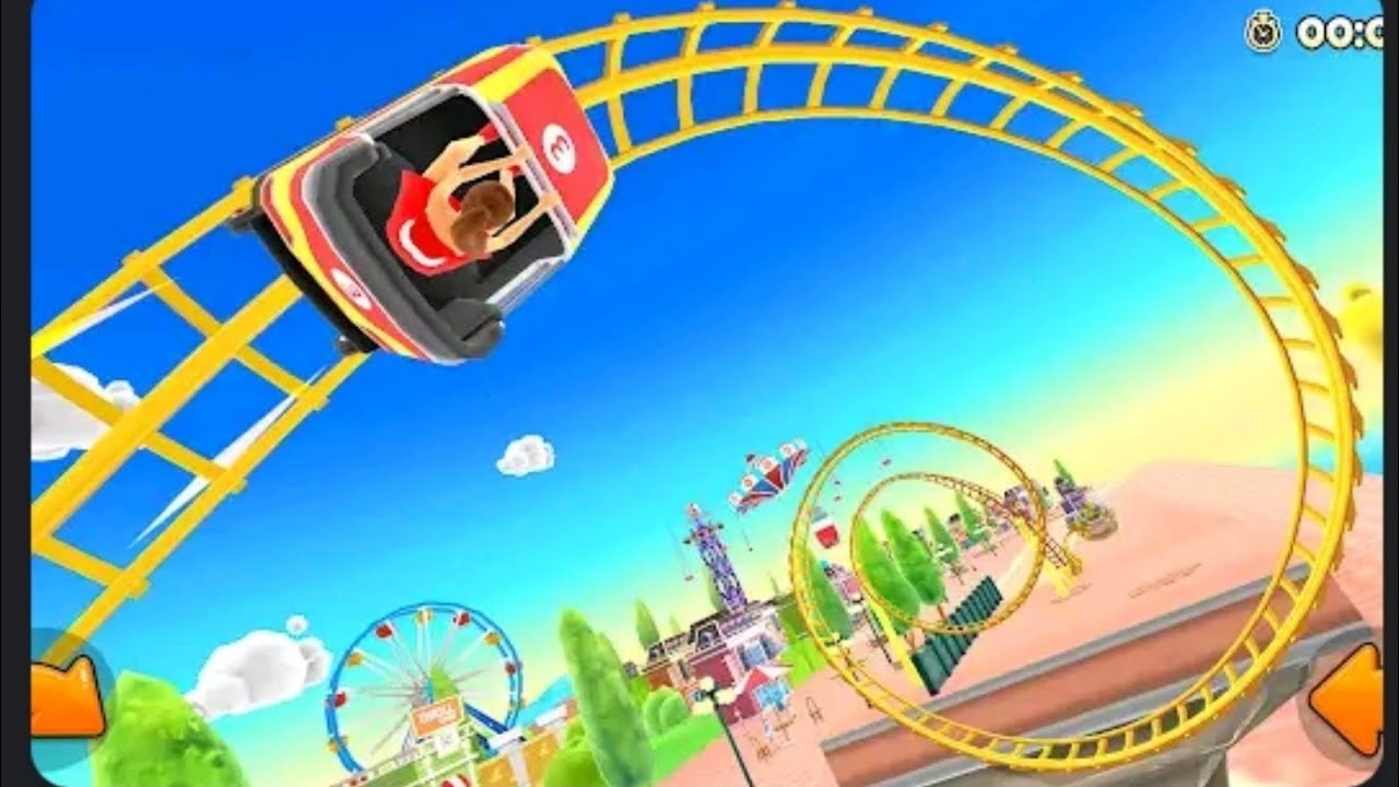 Thrill Rush trailer: fast racing game for theme park and roller coaster ...