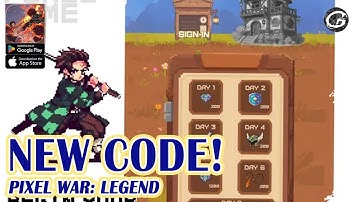 🎁 Pixel War: Legend 20 Giftcodes & How to Redeem Codes - Mobile Game (IOS / Android)