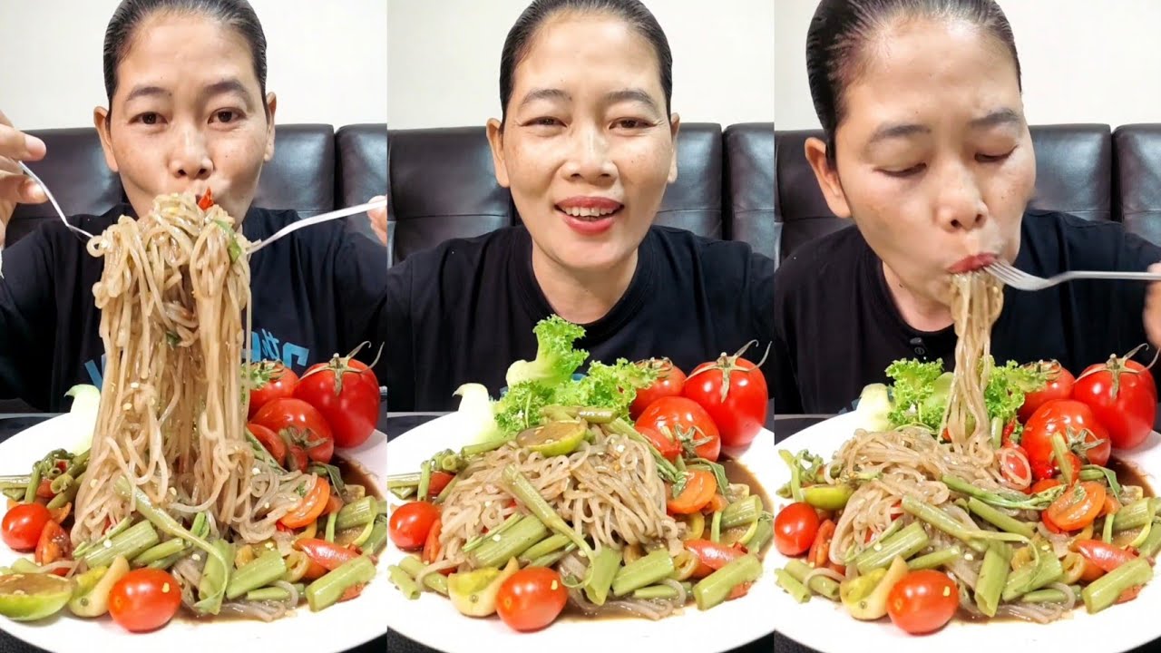 ตำเส้นเล็ก นัวๆแซ่บมาก  