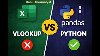 Excel VLOOKUP vs Python Merge | Same Result, Different Power!