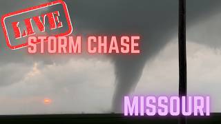 Tornado Threat in Missouri | Dangerous Supercells | Live Chase Archive