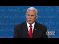 Fly lands on Vice President Pence during Debate