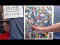 Oil painting  abstract day 3 op1692-3   [LIVE]--  "Contemporary art"
