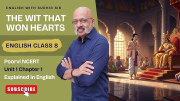 De humor die harten won (Engelse uitleg) Klas 8 Engels Poorvi #kvs #nvs #englishwithsudhirsir