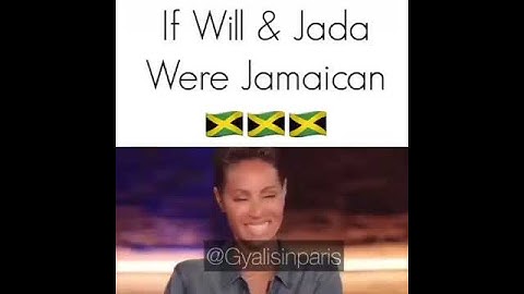 If will and jada were Jamaican 🔴Red Table Talk On 🔥 Only A Jamaican 😂