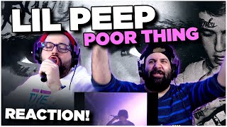 I GET HIGH FOR THE PAIN YOU WOULD NEVER KNOW!! Lil Peep - Poor Thing | JK BROS REACTION!!