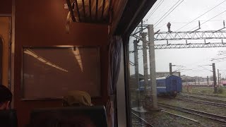 5687次12節加班復興號花蓮站發車窗景(E240)