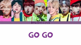 BTS - Go Go (Colour Coded Lyrics)