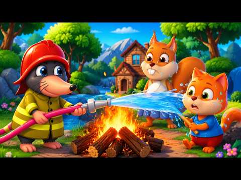 MARSHMALLOW ASSADO - Benny Mole em Português Brasil - Desenho Infantil 4K