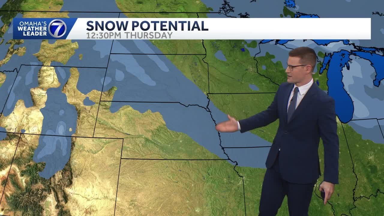Breezy, staying cold Tuesday in Omaha area - YouTube